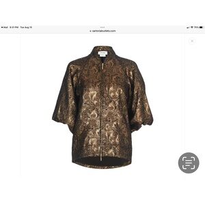 Elegant Black and Gold Jacket